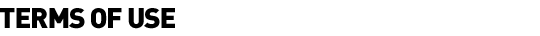 Terms of Use